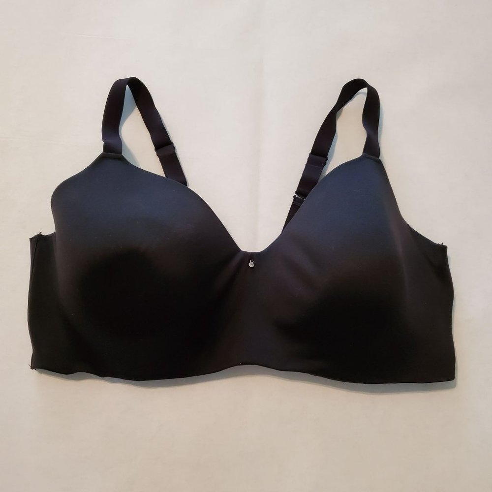 Bali 44dd One Smooth U EverSmooth Underwire Bra Black